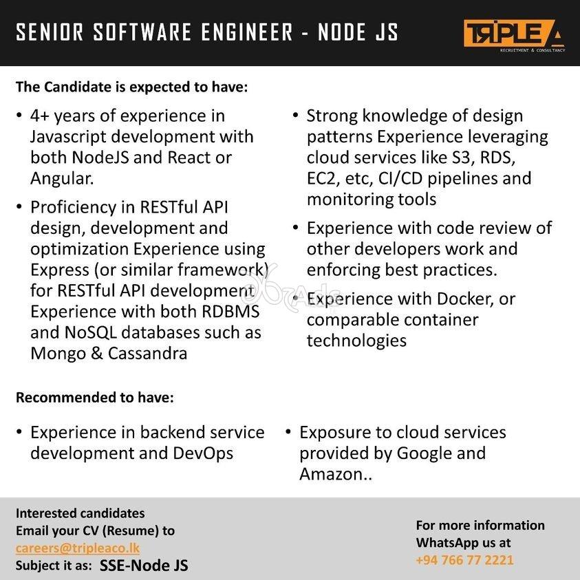 Senior Software Engineer