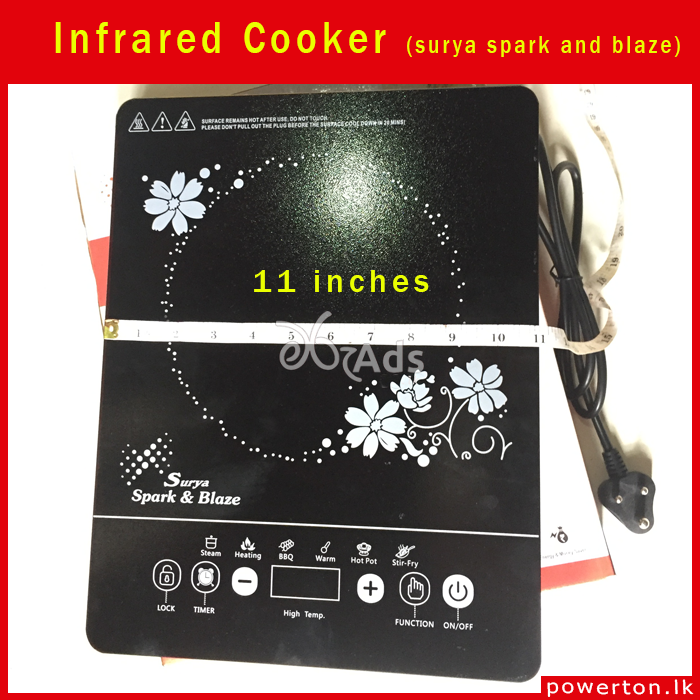 Infrared Cooker (Surya Spark And Blaze) Homagama