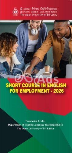 Short Course in English for Employment - Open University of SriLanka