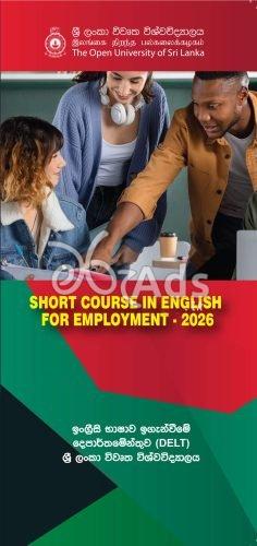 Short Course in English for Employment - Open University of SriLanka