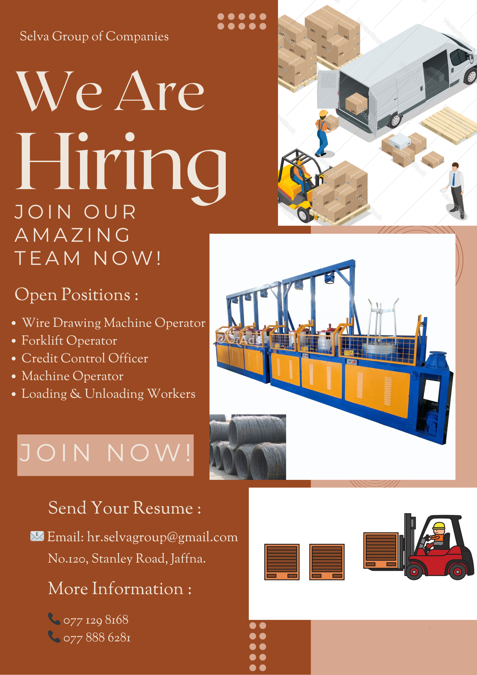 Machine Operators - Selva Group of Companies