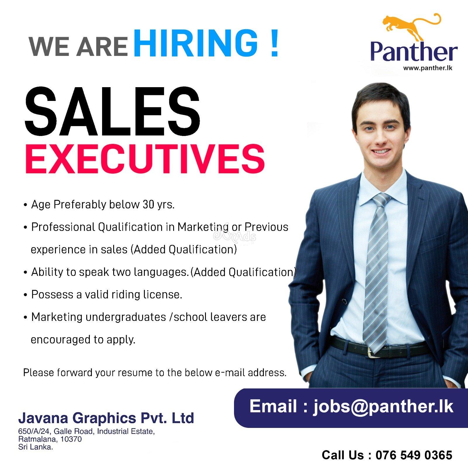 Sales Executives - Panther Team
