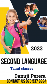 Second language Tamil class, maruads.lk