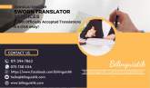 Sworn Translation Services - Sinhala/ English, maruads.lk