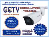 CCTV Camera Installation Training Offer, maruads.lk