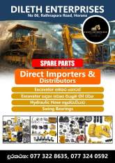 Excavator Spare Parts, maruads.lk