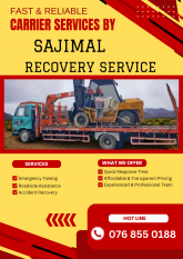 Vehicle Carrier Service Gampaha Weliweriya, maruads.lk